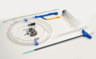 Система для венозно-артериального доступа c портом эллипсовидным PORT TI (титановым) с катетером 8 F и набором для установки купить оптом в Королёве