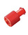 Комби-стоппер красный, заглушка Луер-Лок — 100 шт/уп купить в Королёве