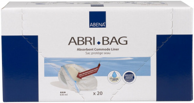Abri-Bag Гигиенические впитывающие пакеты для туалета 51,5x39 см купить оптом в Королёве