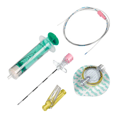 Набор для эпидуральной анестезии Перификс 420 18G/20G, фильтр, ПинПэд, шприцы, иглы  купить оптом в Королёве