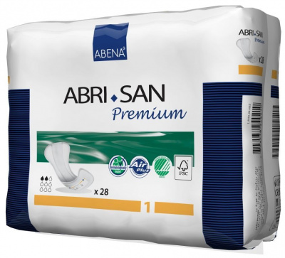 Урологические прокладки Abri-San Premium 1, 200 мл купить оптом в Королёве
