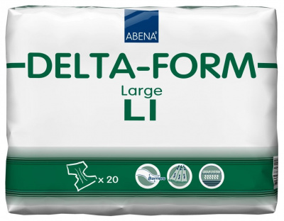 Delta-Form Подгузники для взрослых L1 купить оптом в Королёве
